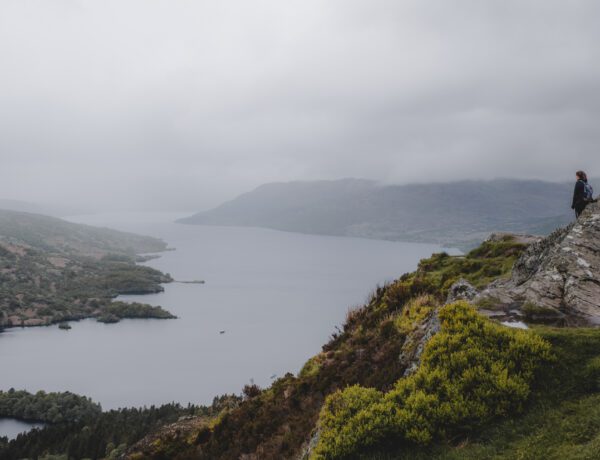 Panorama sur le Loch Katrine